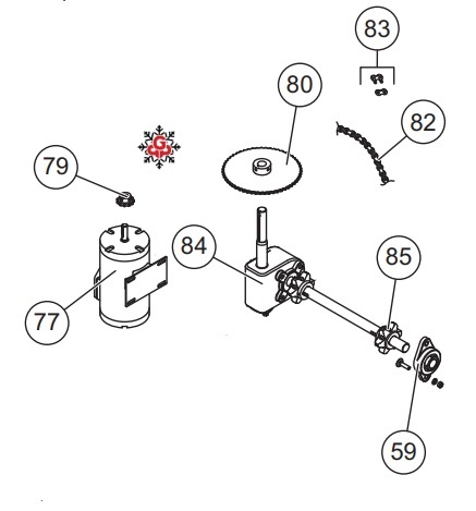 Western Tornado Sprocket #40x11Tx5/8ID 95777