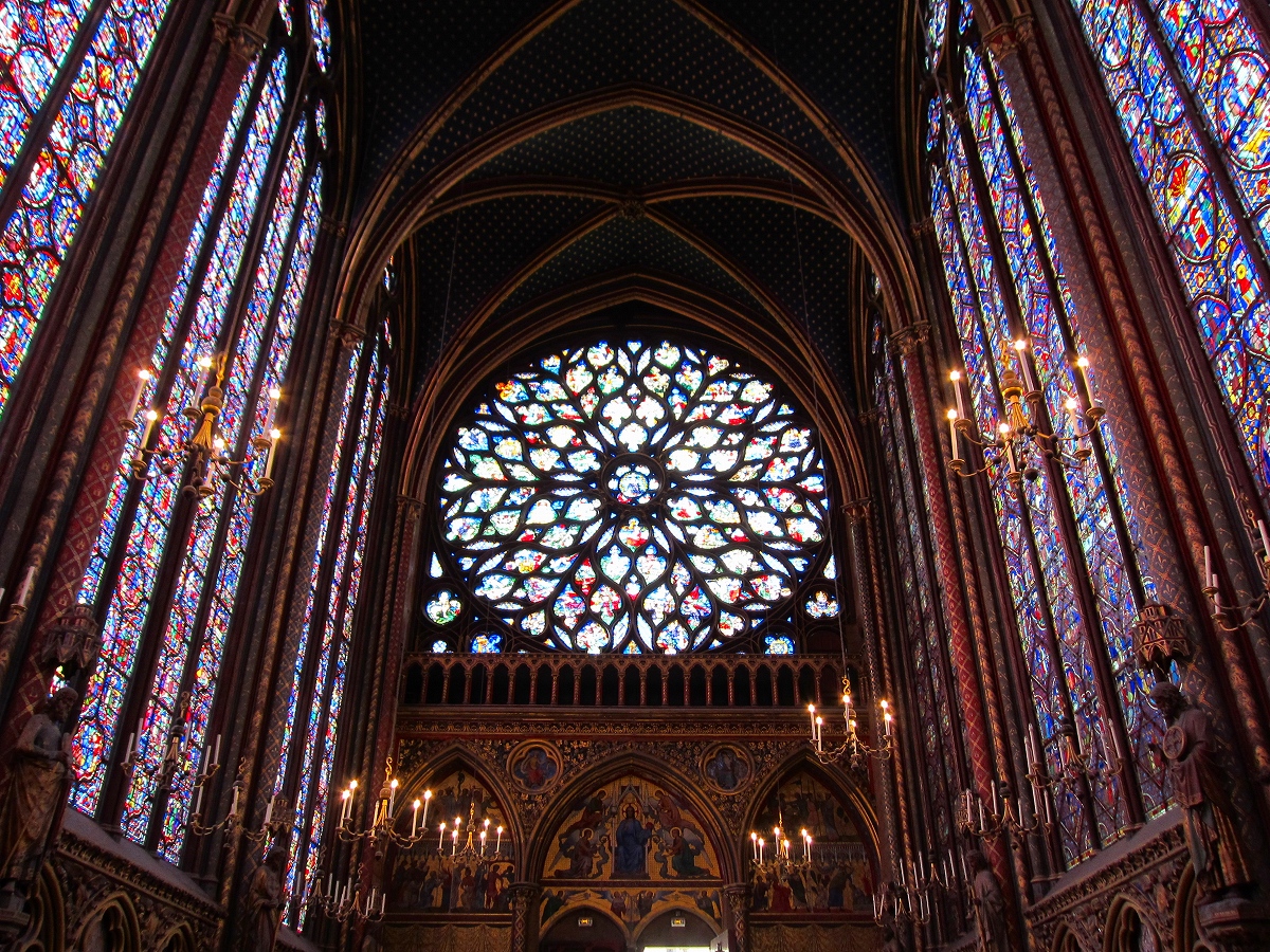 4007 外国切手コンゴ 1970年 ブラザヴィル大聖堂のステンドグラス 3種