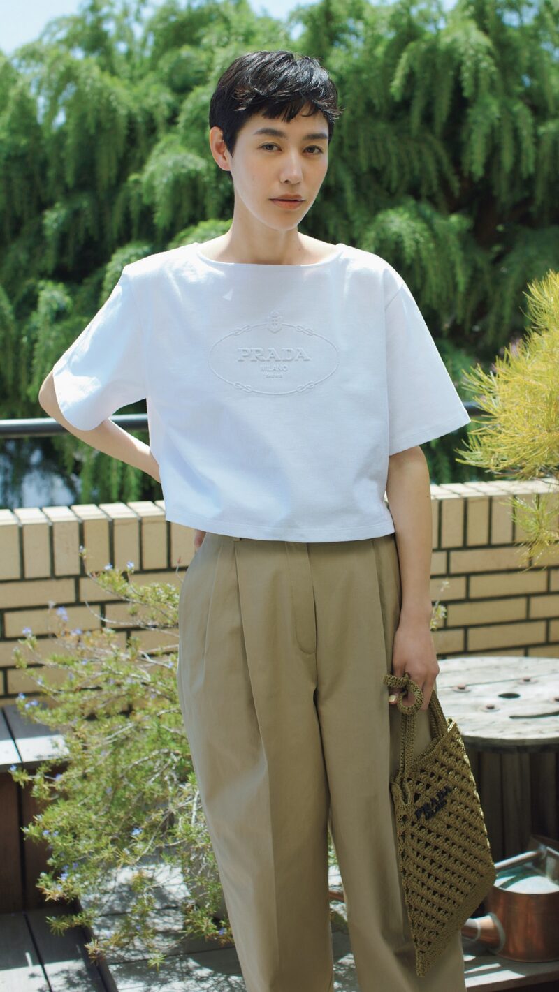 今日のTシャツ】さりげないロゴで存在感のあるブランド白T2選！【LOUIS