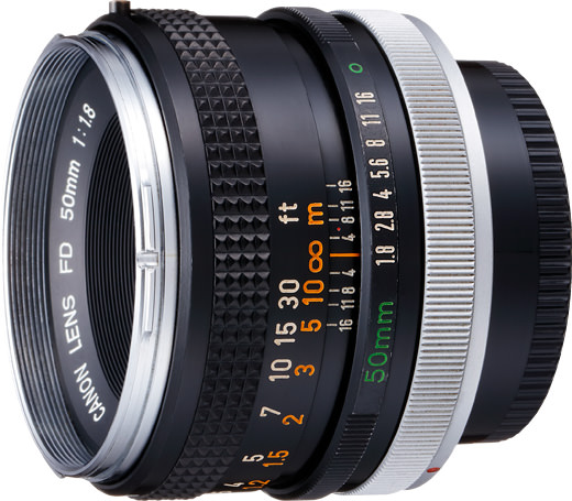 FD50mm F1.8 (I) - キヤノンカメラミュージアム