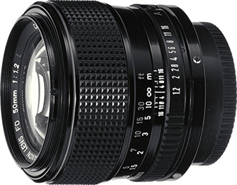 □レア 単焦点 Canon New FD 50mm F1.2 L レンズ(単焦点) Canon NEW