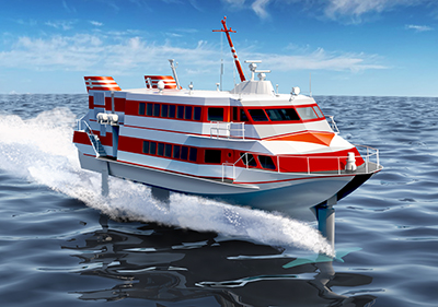 Kawasaki Wins Order for a “Kawasaki Jetfoil” High-speed Passenger