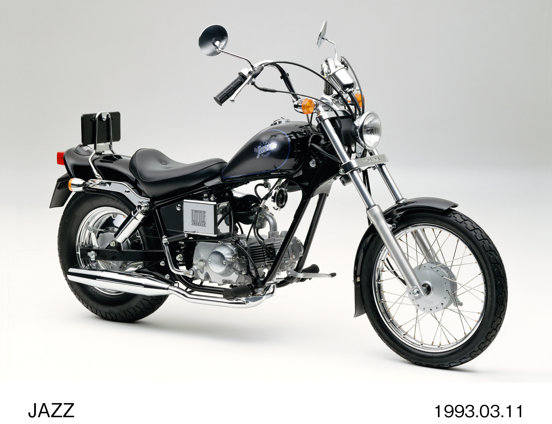 バイク用タンク ブラック ジャズjazz