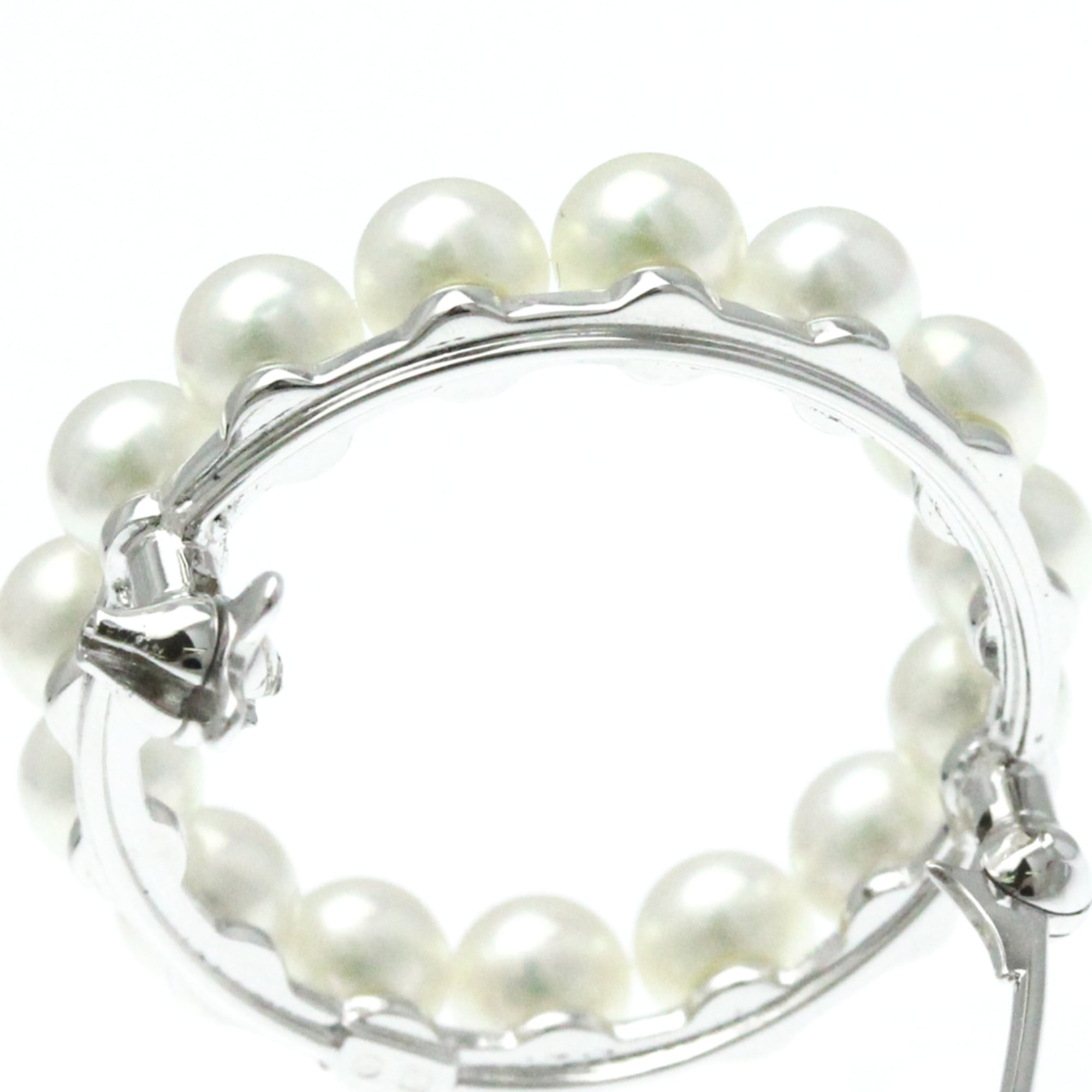 ミキモト MIKIMOTO ブローチ パール シルバー ミキモト(Mikimoto