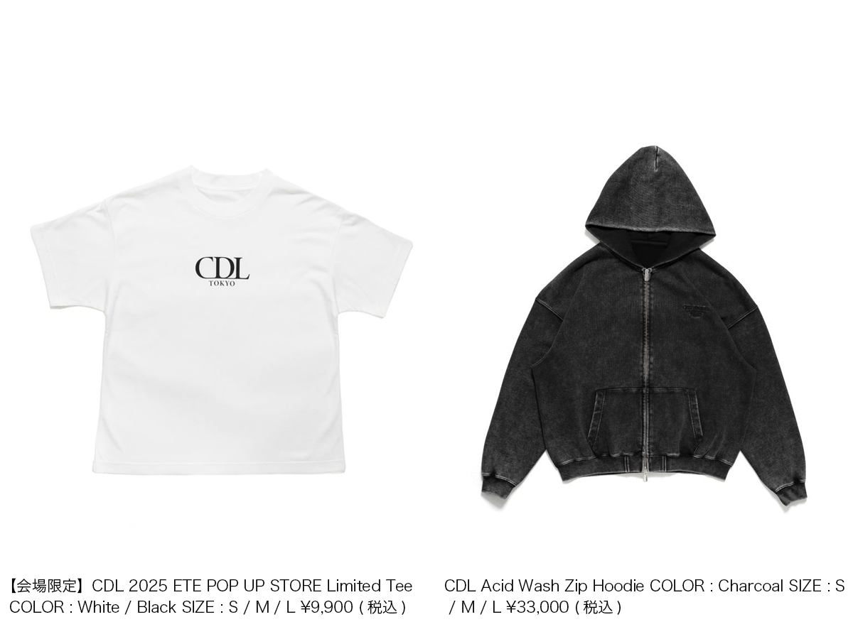 CDL TOKYO POP UP STORE Limited Tee ØMI 登坂広臣 / ØMI⭐︎CDL TOKYO