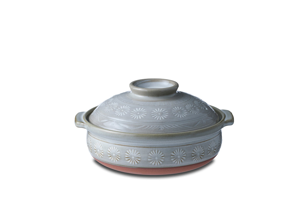 花三島 土鍋 8号 IH対応 | G.M.P. ONLINE SHOP