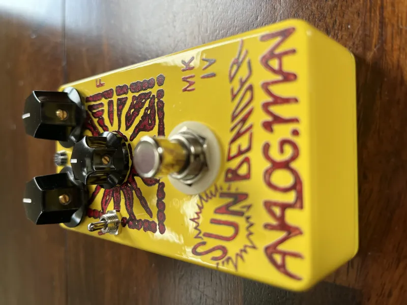 Analogman Sun Bender MKIV 3 NOS Mullard Pedal de efecto en venta