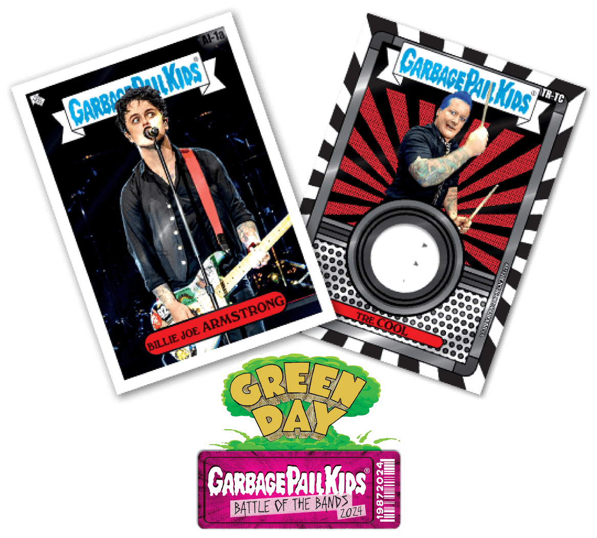 Topps Delays 2024 GPK Battle of the Bands Green Day | GPKNews.com