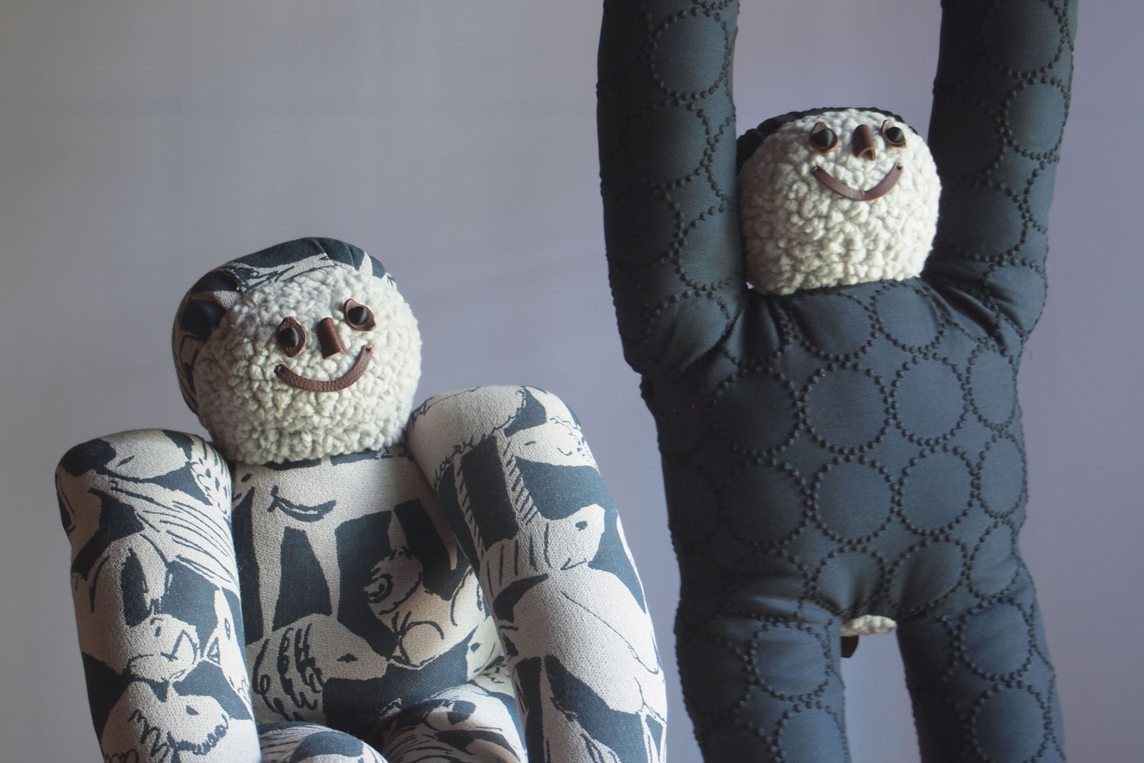 ミナペルホネン＊ハンドメイド＊ぬいぐるみ＊テディベア＊60 ミナ