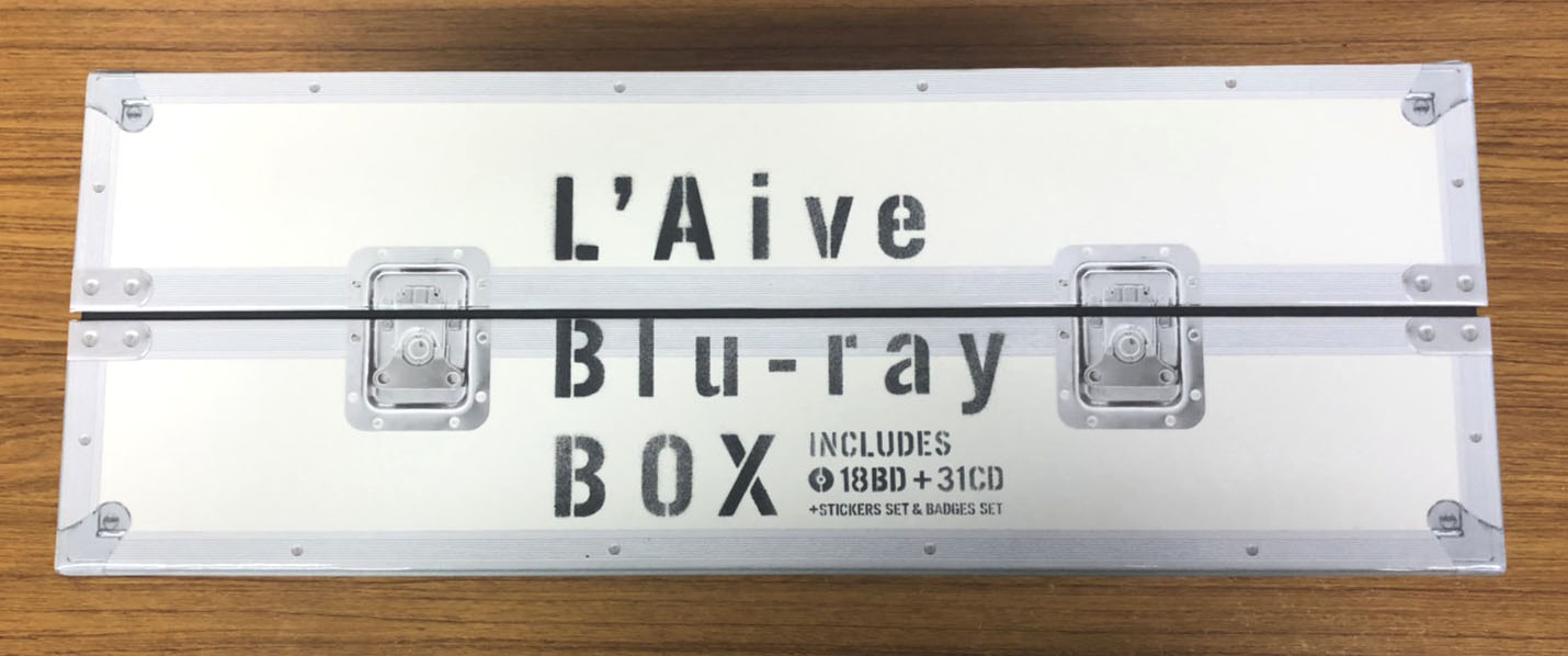 L'Arc~en~Ciel ラルク L'Aive blu-ray box L'Arc〜en〜Ciel L'Aive Blu