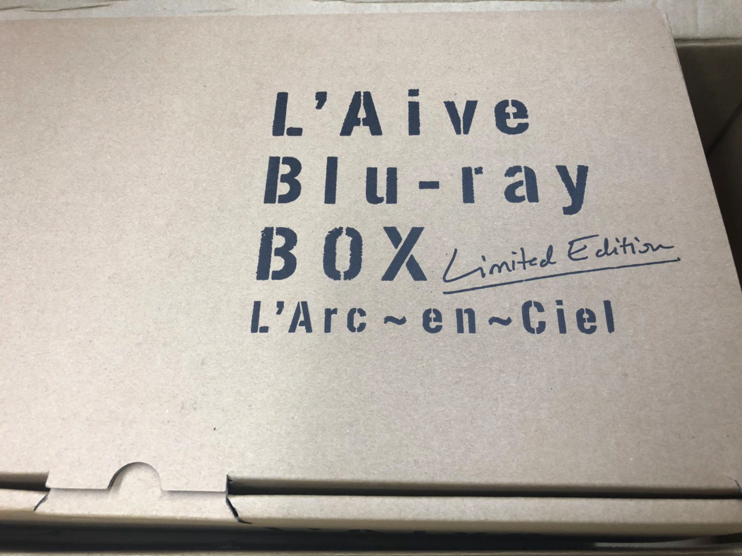 L'Arc~en~Ciel ラルク L'Aive blu-ray box L'Arc〜en〜Ciel L'Aive Blu