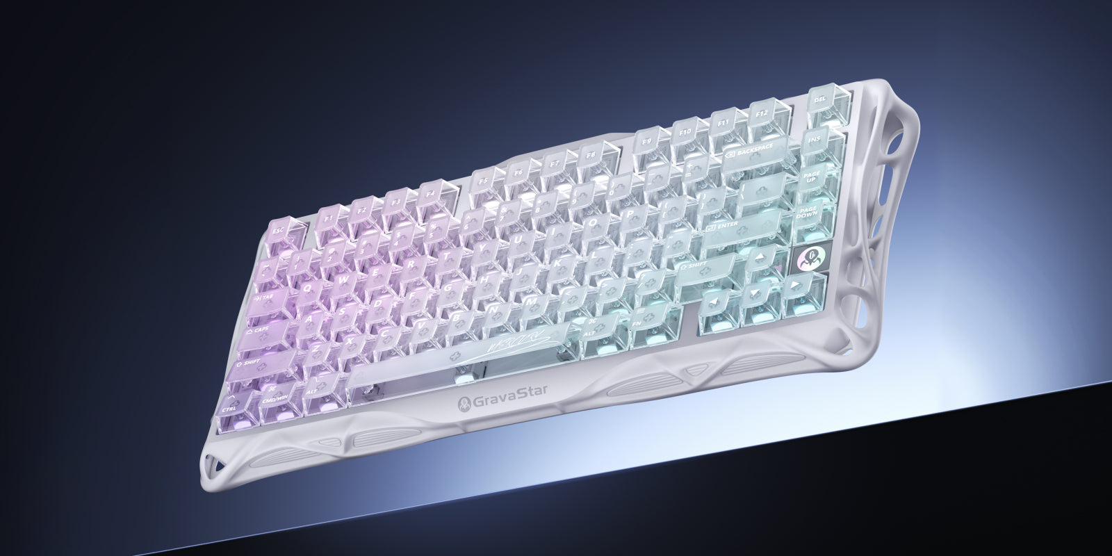 Mercury K1 Lite - Crystal Aurora | 75%ゲーミングメカニカル