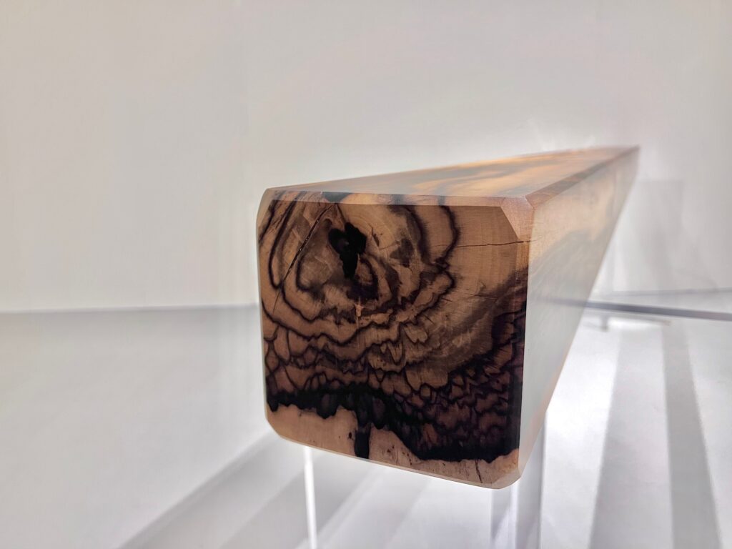 003』の極上杢黒柿の置物台 003』の極上杢黒柿の置物台 003』の極上杢