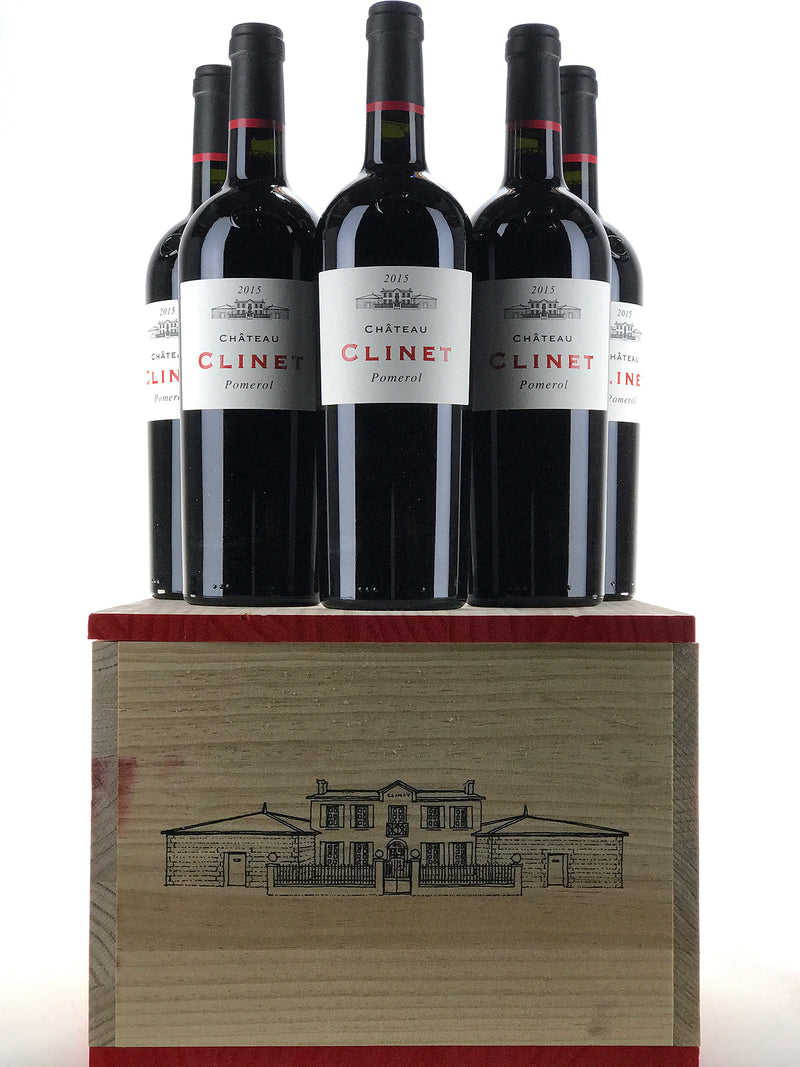 2015 Chateau Clinet, Pomerol, Case of 6 btls