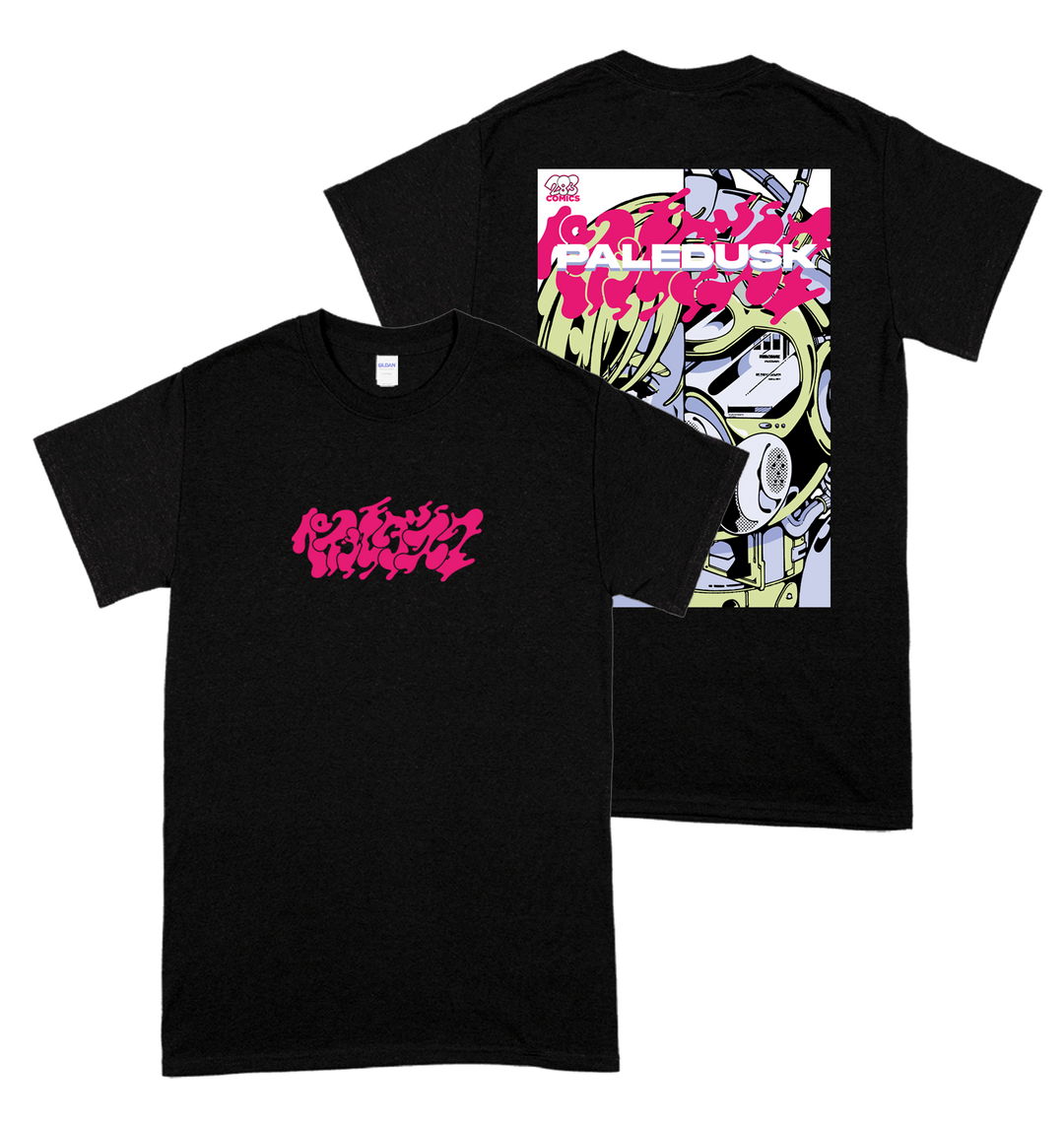 PALEDUSK WEIRDER THAN YOU THINK Tシャツ L PD-MOCK-BLKBLUEALIEN-TEE-