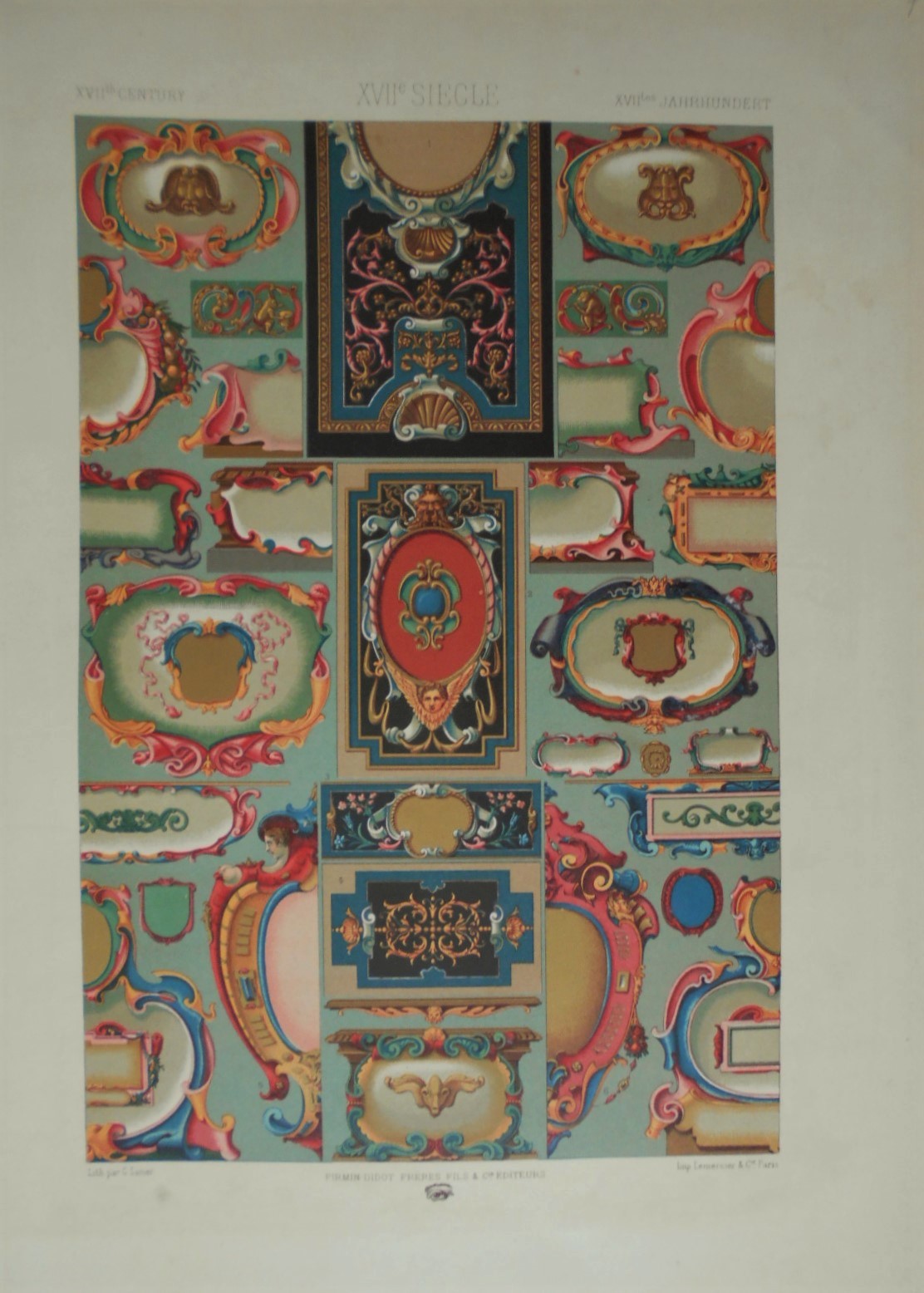 Ornaments｜グリーンギャラリー｜アンティークプリントのオンライン