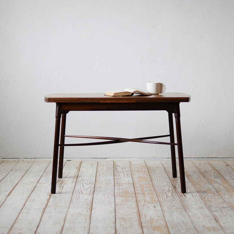 三越製 アンティーク銅板木製テーブル ビンテージ 三越製 アンティーク