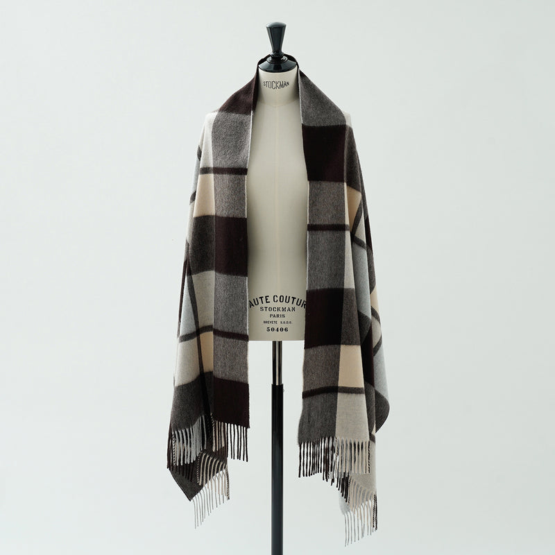 石田ゆりこ着用・MAISON CARREE カシミヤ ニット帽 サイズ0 グレー