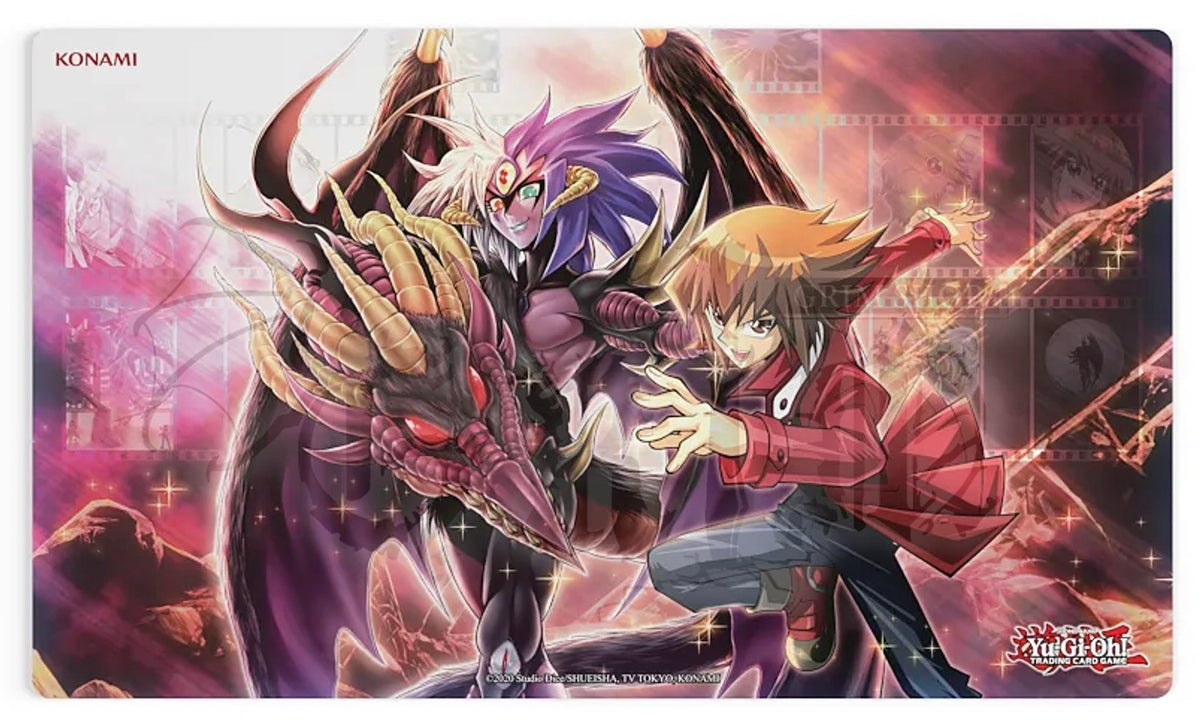遊戯王 遊城十代 プレイマット コナミ(KONAMI)|遊城十代＆ユベル