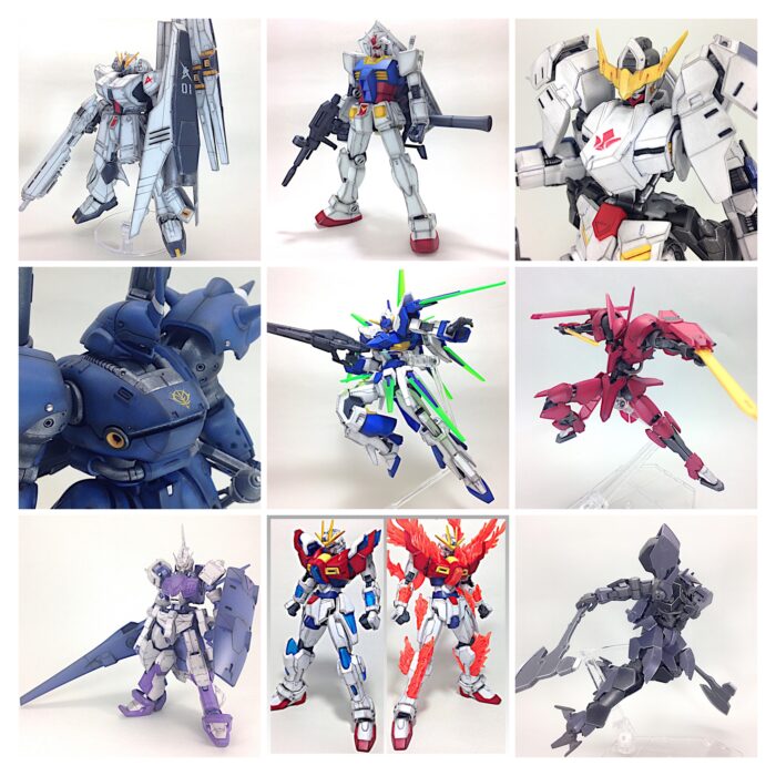 ガンプラまとめ売り RG HG 6点セット