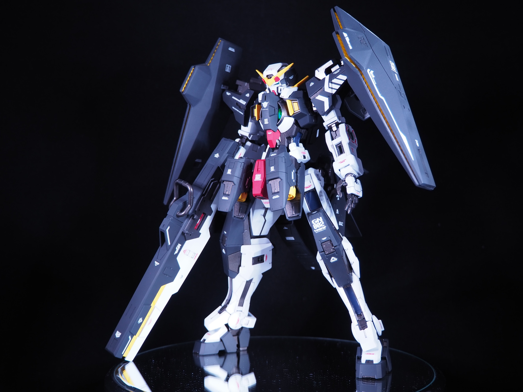 ガンプラ塗装済み完成品 mg ガンダムデュナメス リペアIII METAL BUILD
