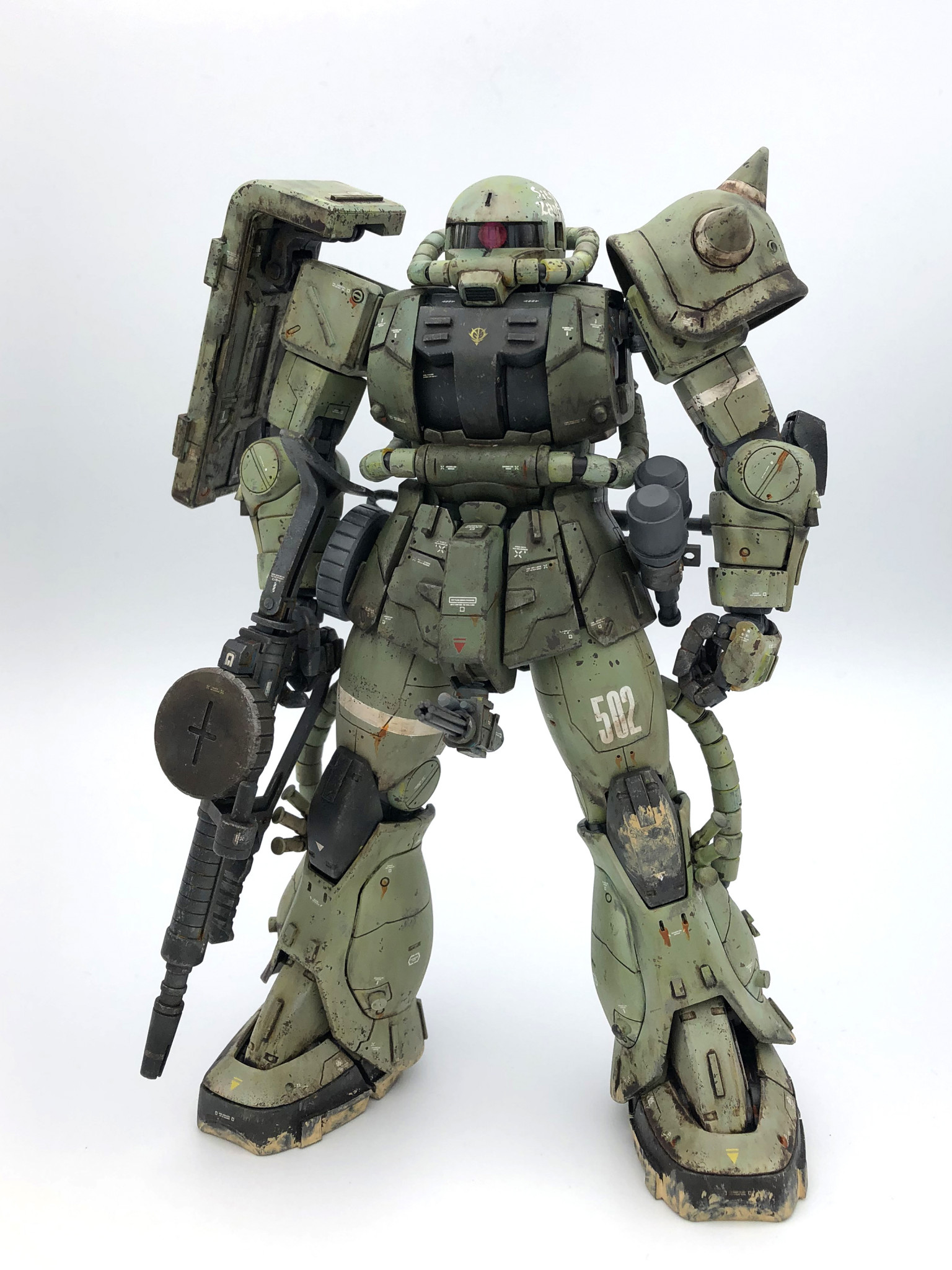 MS-06J ザクII 陸戦型｜hidetさんのガンプラ作品｜GUNSTA（ガンスタ）