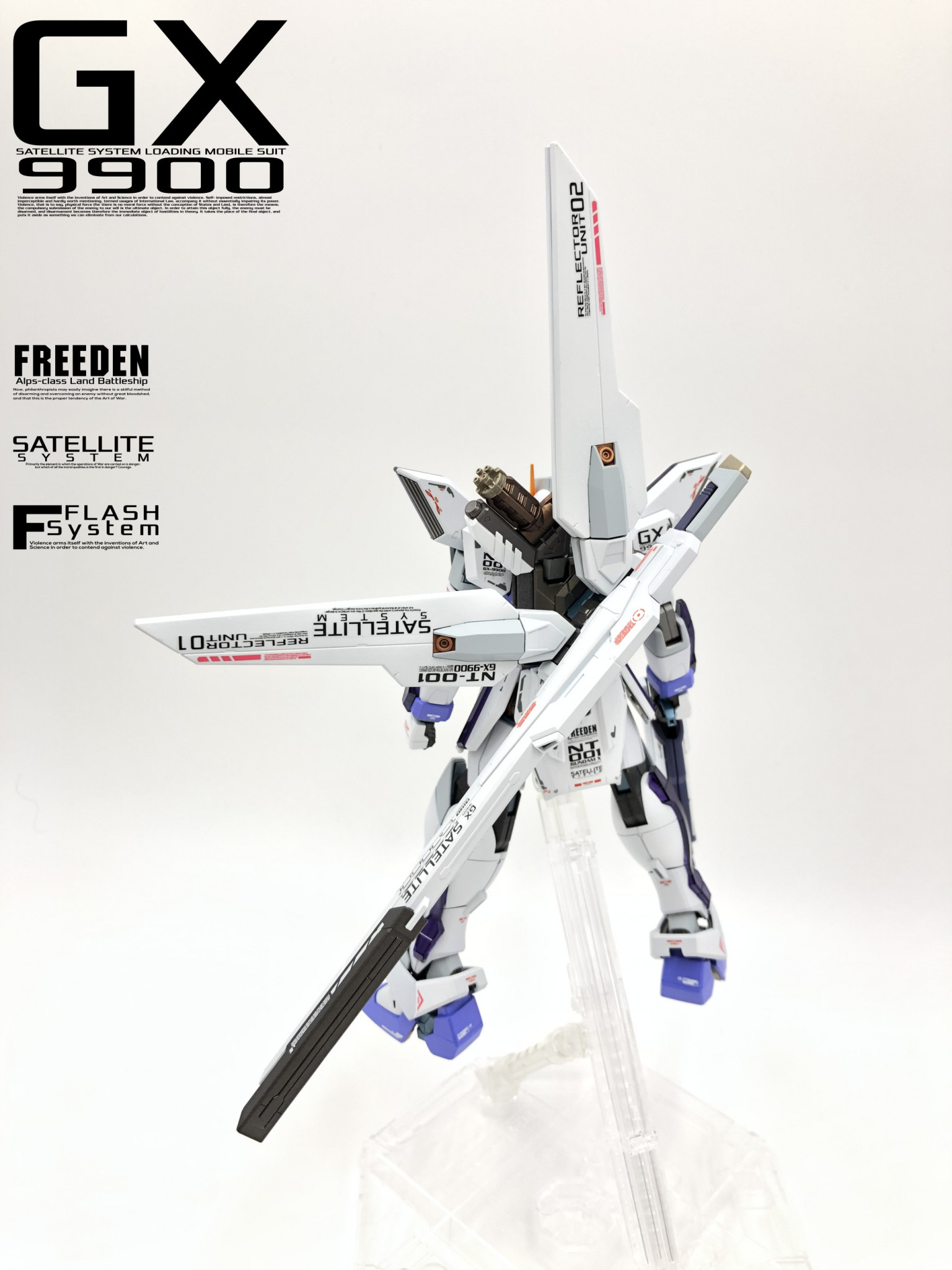 MG GX-9900 ガンダムX｜youxxxxxさんのガンプラ作品｜GUNSTA（ガンスタ）