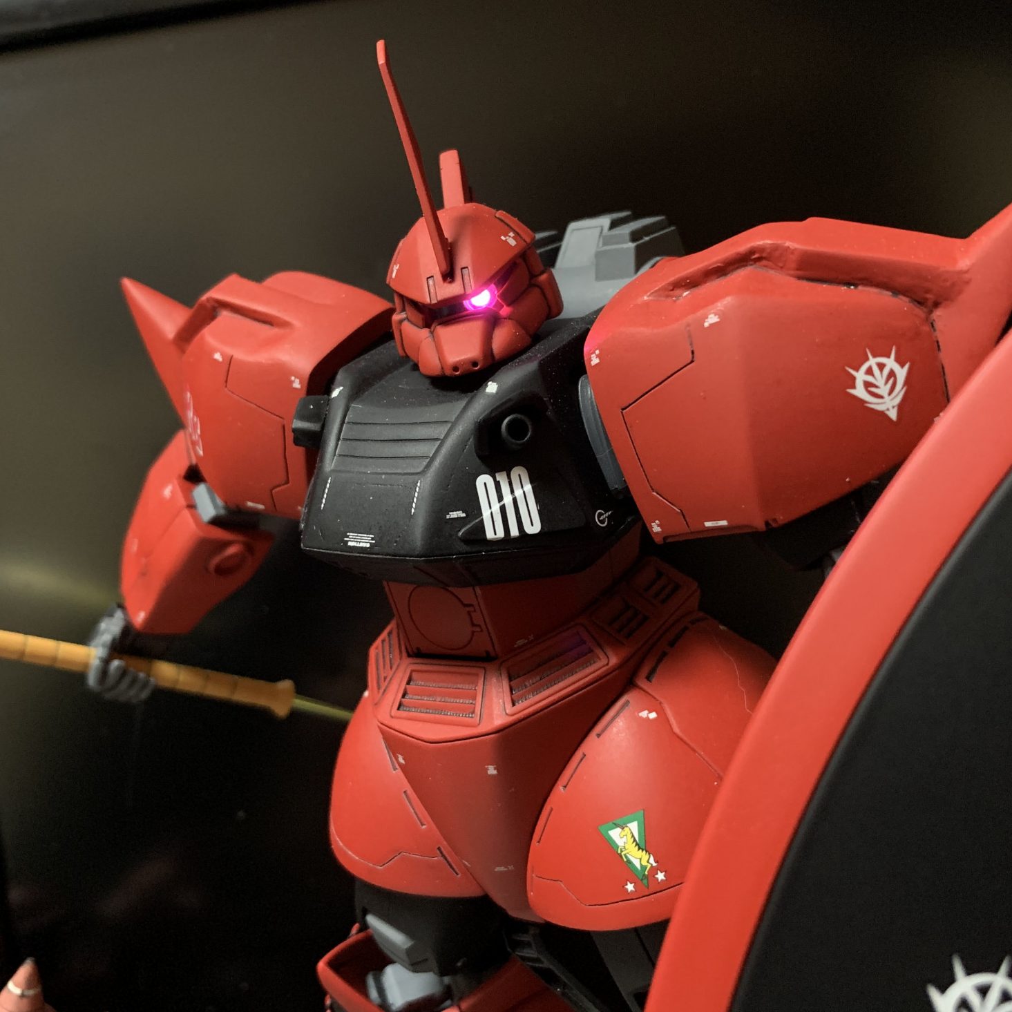 真紅の稲妻 ジョニー・ライデン専用ゲルググ｜yu-ta-uniさんのガンプラ