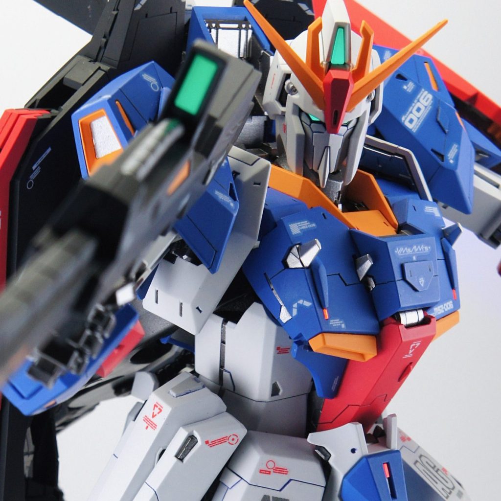 MG Zガンダム ver.ka 全塗装完成品 MG 1/100 Zガンダム Ver.Ka 全塗装
