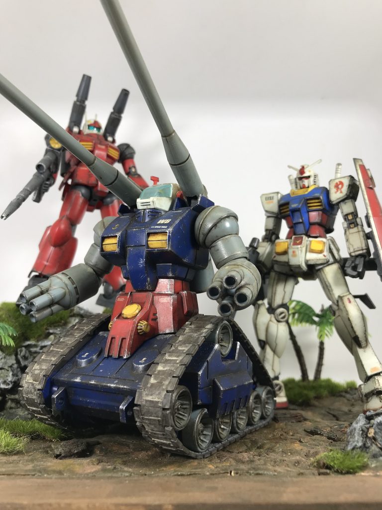 ガンダムmg ガンキャノンhgガンタンクhg 【宇宙世紀連邦軍セット】HG