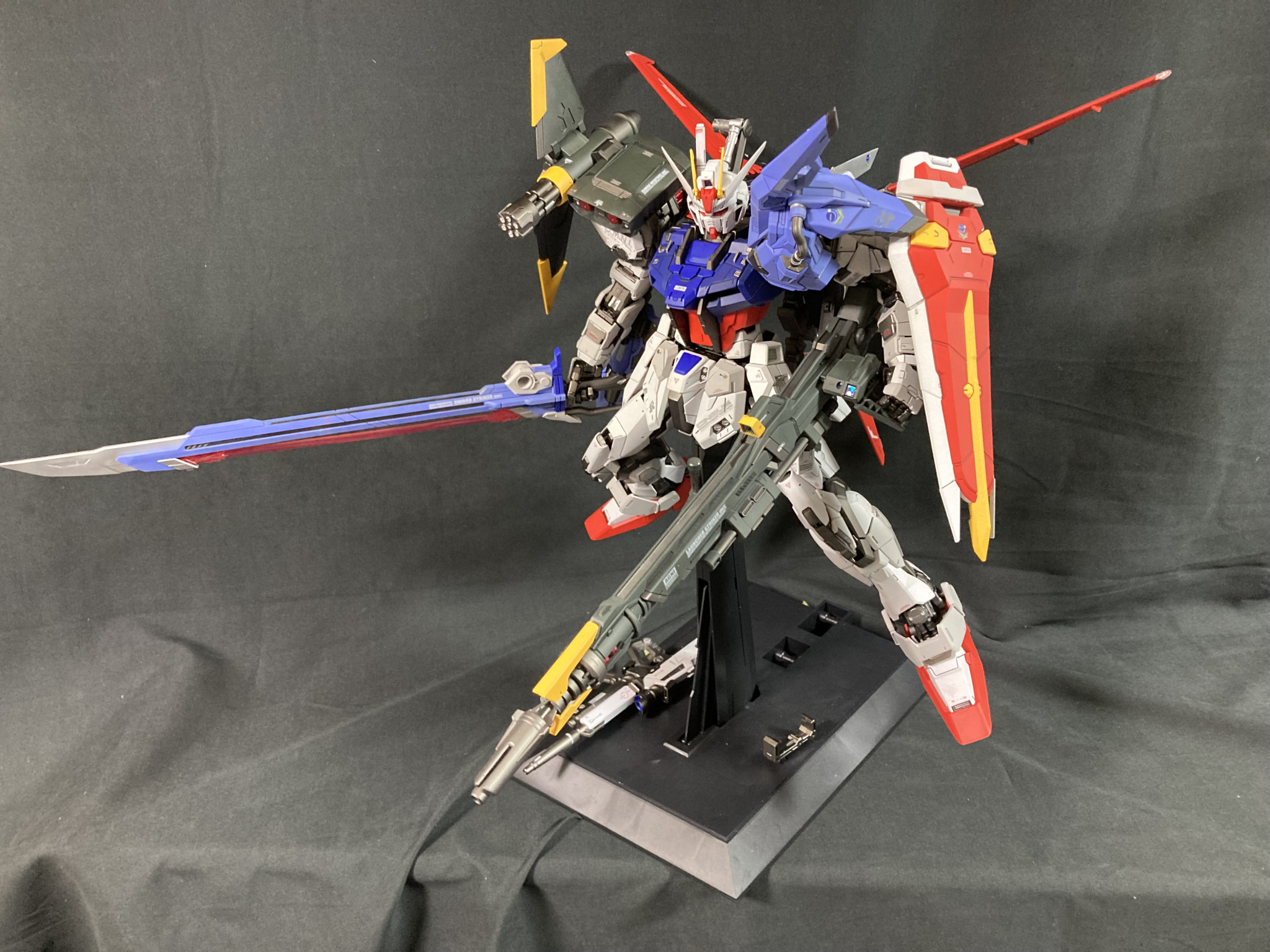 PG パーフェクトストライクガンダム 塗装完成品 RG パーフェクト