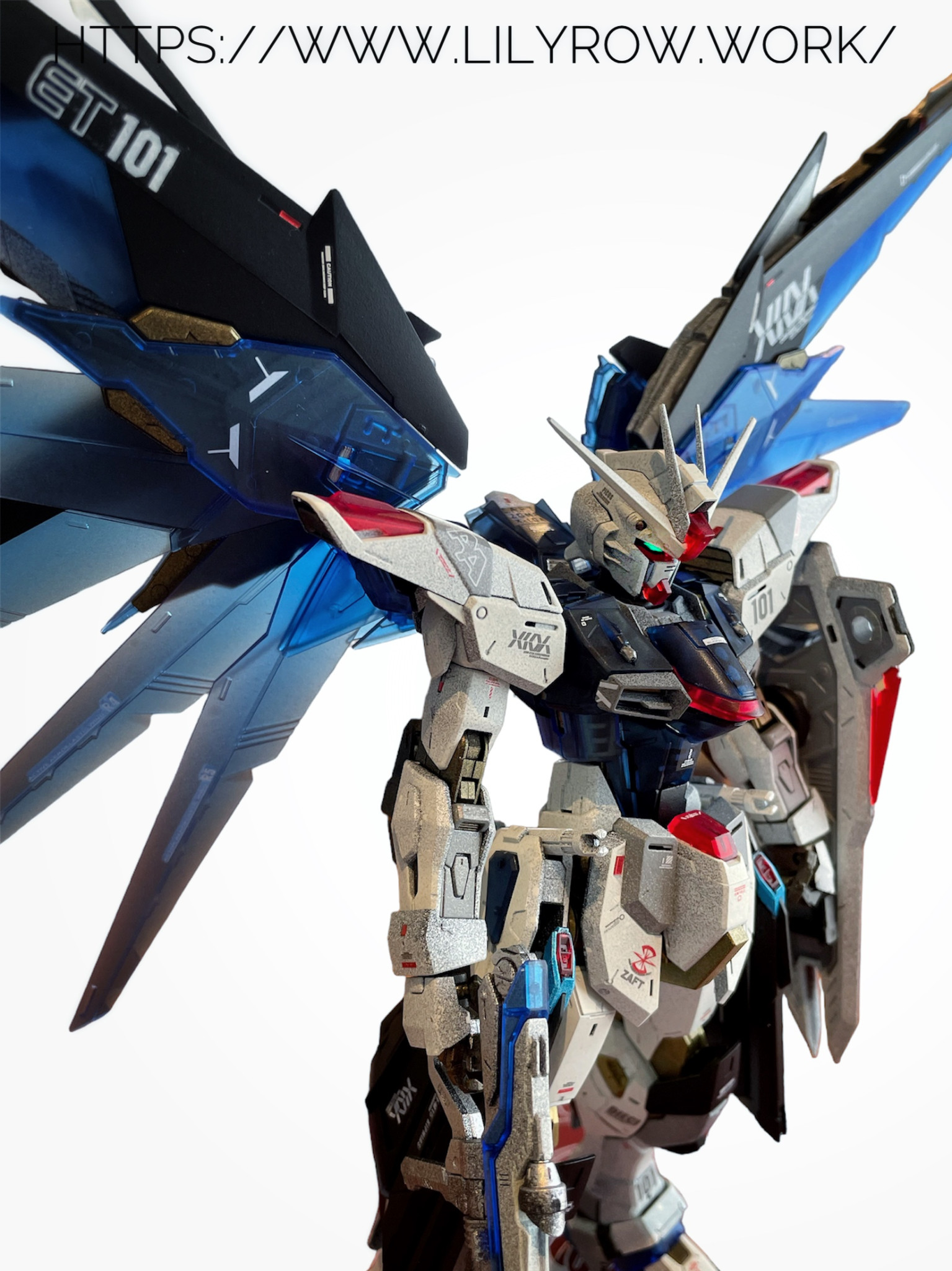 MG フリーダムガンダム ver.2.0 全塗装｜YuuWorkShopさんのガンプラ