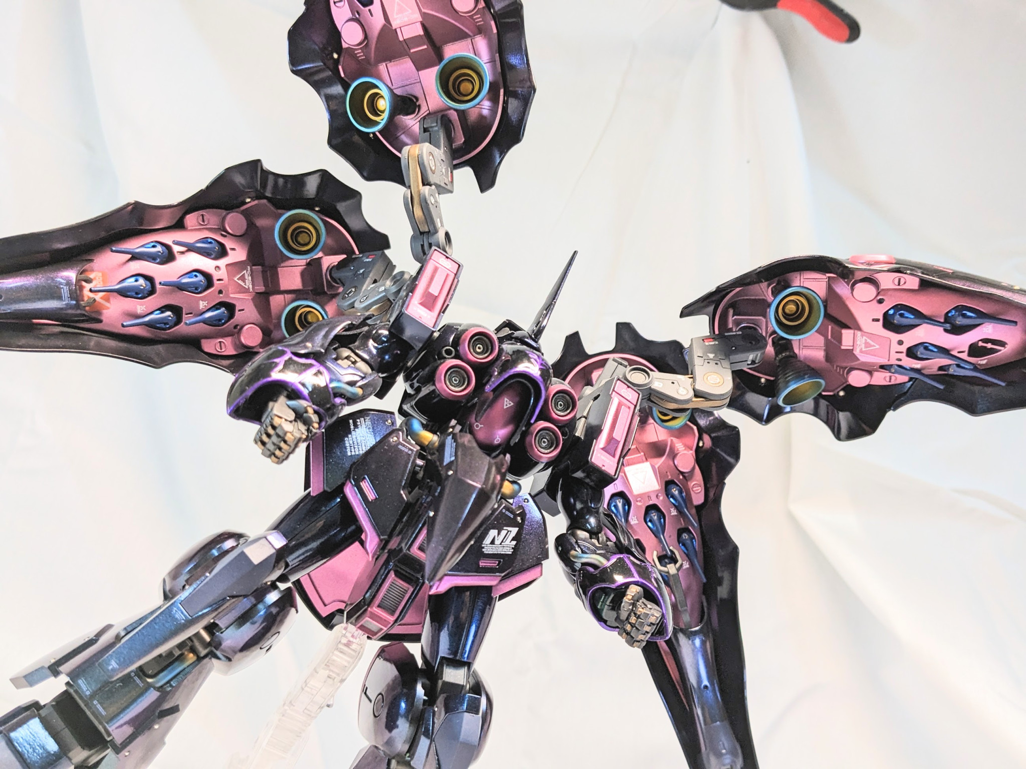 HGUC NZ666クシャトリヤ キュベレイMkⅡカラー｜goroomaruさんの