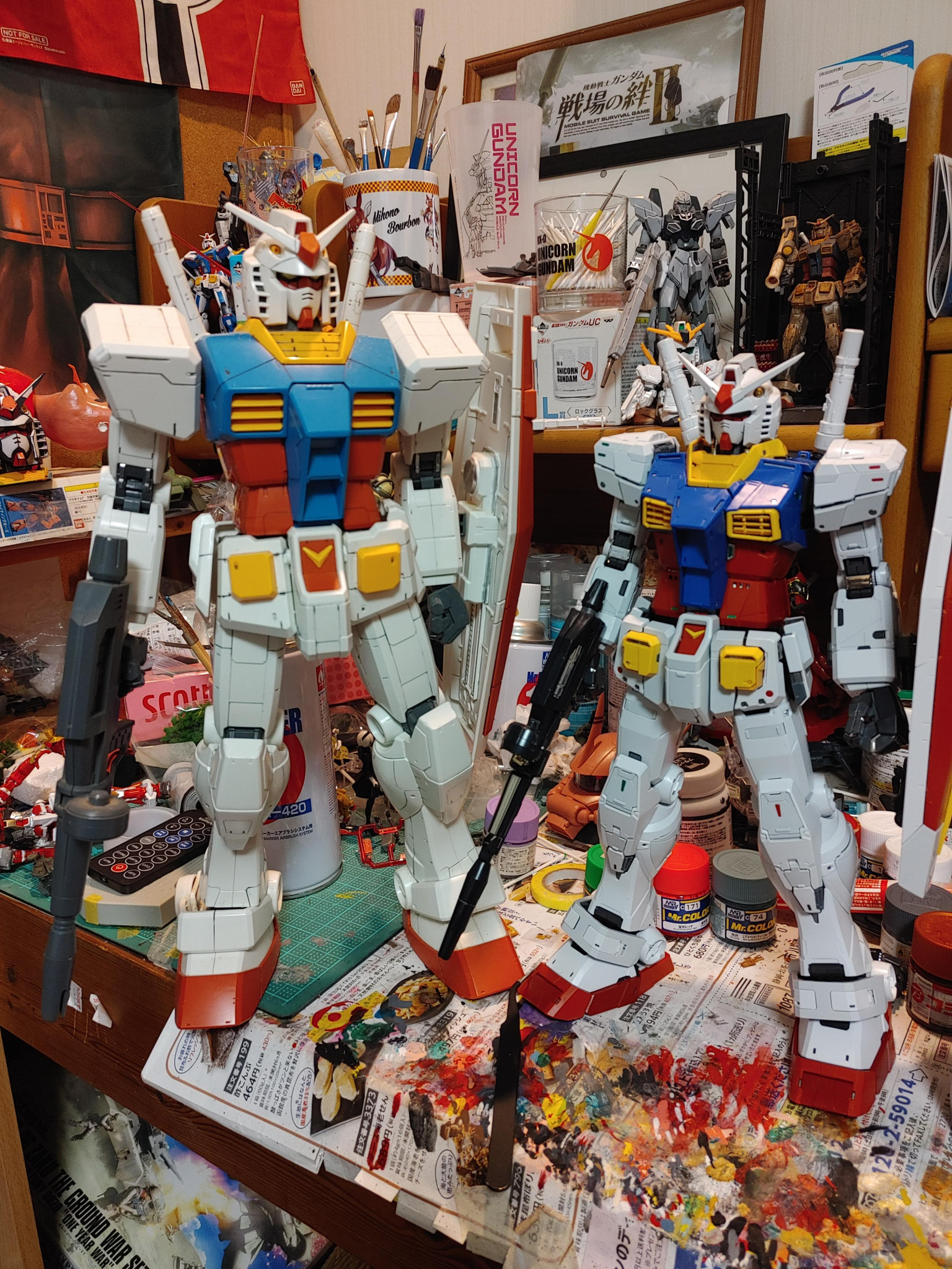PG UNLEASHED 1/60 RX-78-2 ガンダム 素組み｜シラホコ大佐