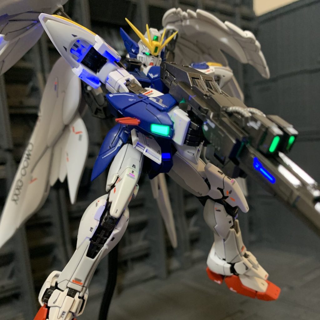N*e様 RG ウイングガンダムゼロ 全塗装完成品 RG ウイングガンダムゼロ