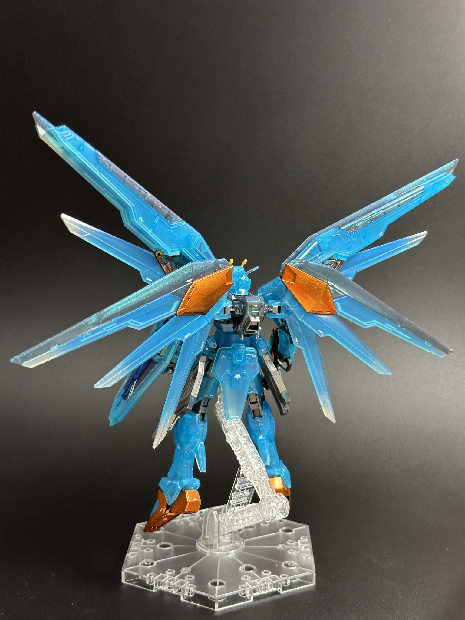 HGCE 1/144 フリーダムガンダム ポラライズドクリア｜てきおさんの