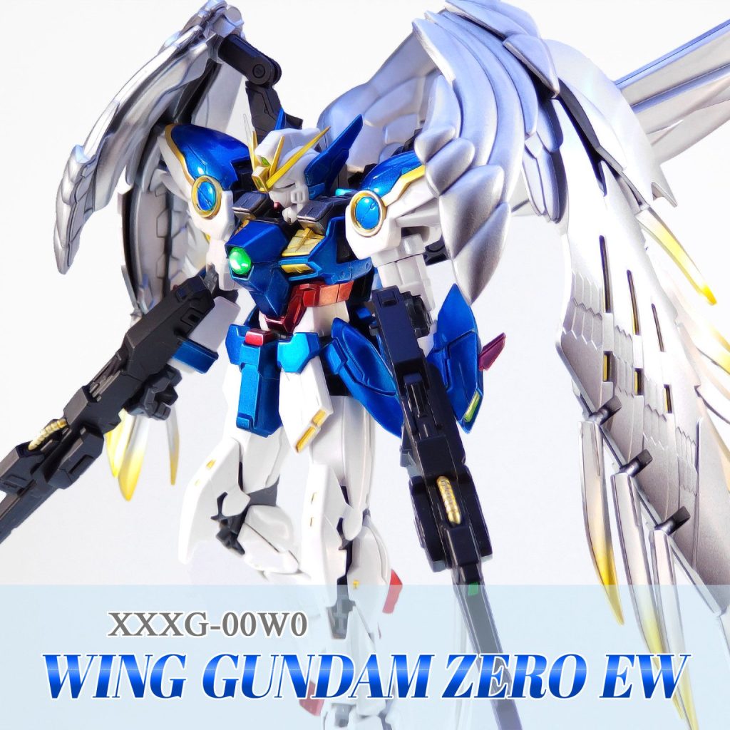 N*e様 RG ウイングガンダムゼロ 全塗装完成品 RG ウイングガンダムゼロ