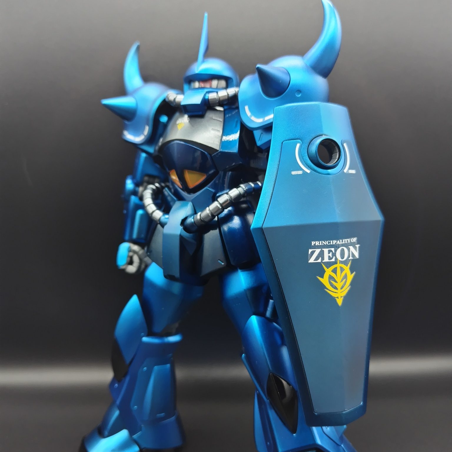 MG グフ（マットキャンディ塗装）｜@IMAYU777さんのガンプラ作品