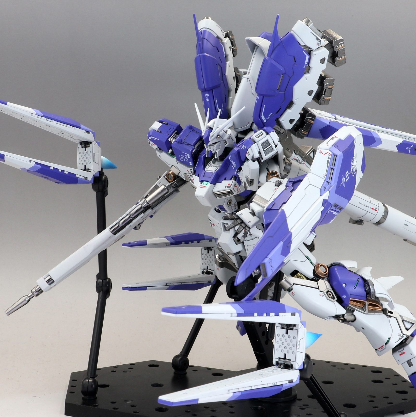 RG Hi-νガンダム｜HRFさんのガンプラ作品｜GUNSTA（ガンスタ）