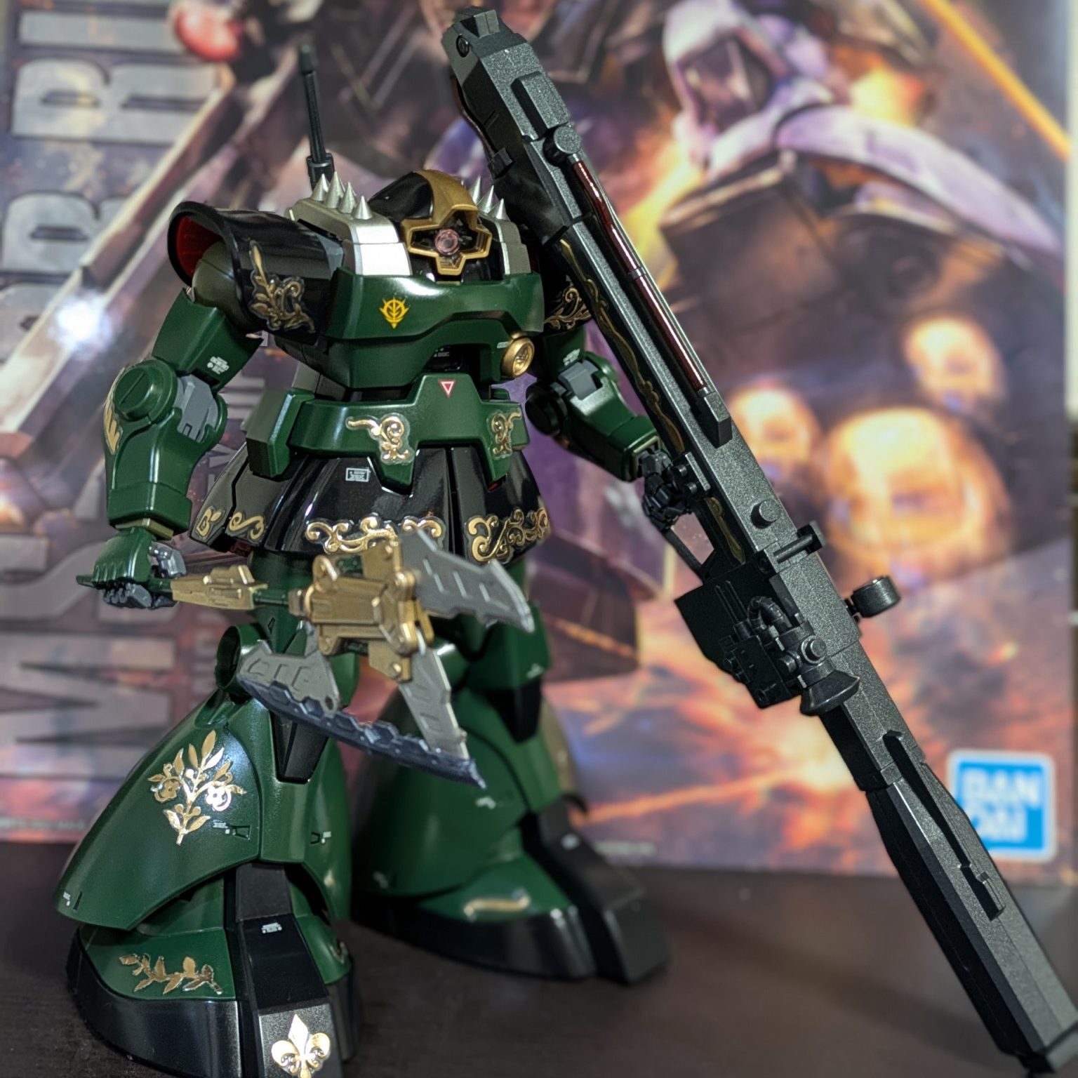 プレバン限定 MS-09R リック・ドム【ドズル・ザビ専用機】塗装済完成品