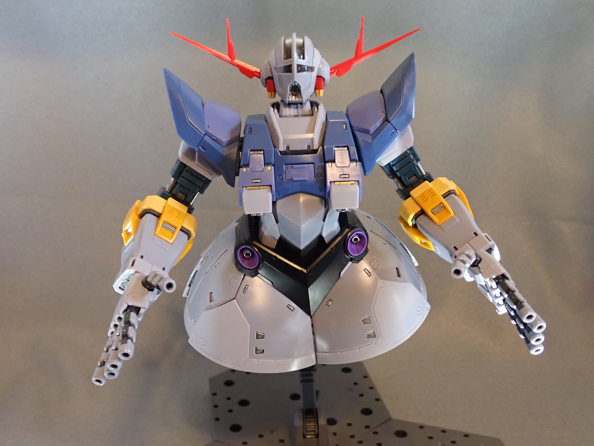 RGジオング完成品 （部分塗装・ウェザリング仕上げ） RGジオング完成品