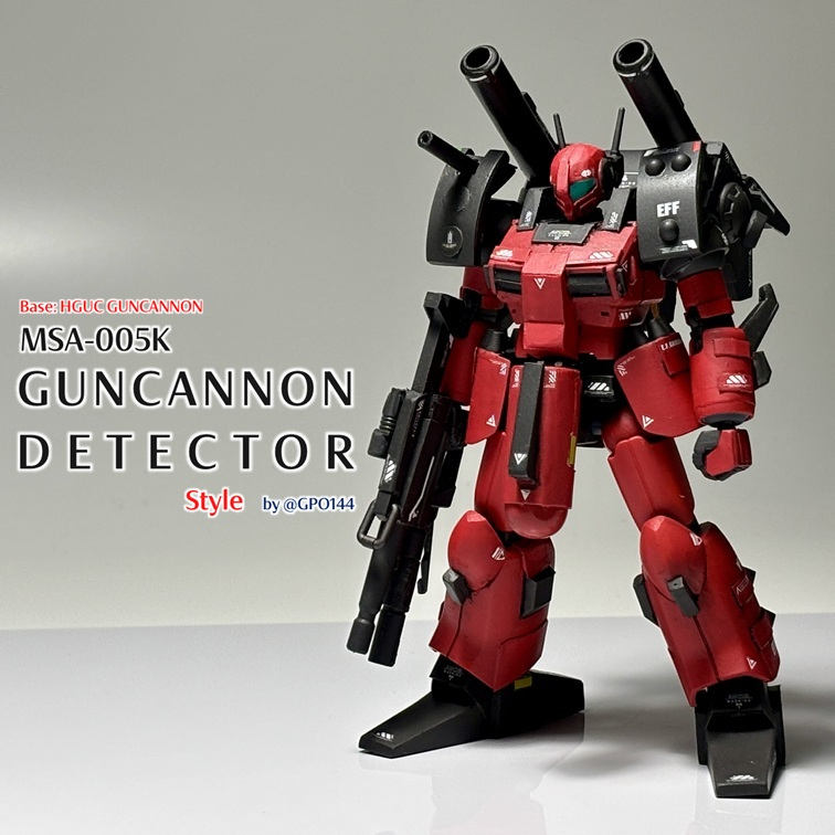 HGガンキャノン・ディテクター 風｜gpo144さんのガンプラ作品｜GUNSTA