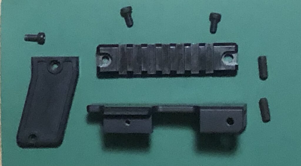 東京マルイ Mac10(ケイ・ホビー 番頭カスタム) マウントレール付き