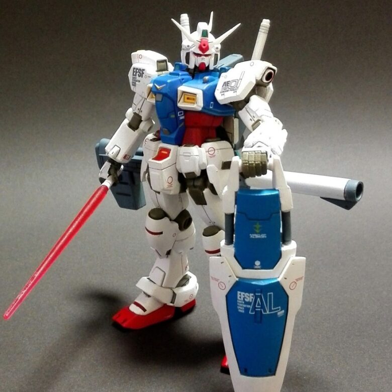 GUNDAM FIX FIGURATION #0003 GP01 ゼフィランサス レビュー2回目