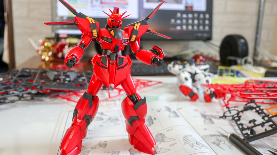 赤いビギナ・ギナ】RE/100 ビギナ・ギナⅡ ガンプラレビュー