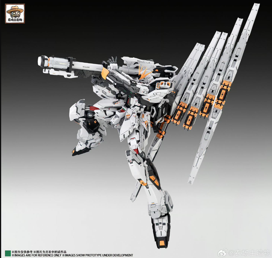 Farmer Worker 1/100 Nu Gundam [Ver. Fortune Meow] – Gundamaker