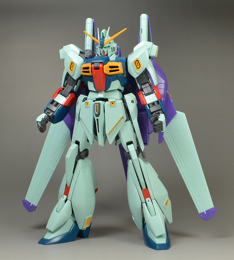 MG オファー リガズィカスタム 完成品 全塗装 Zカラー MG リガズィ