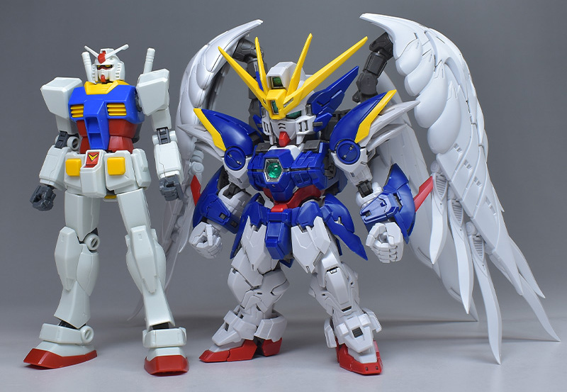 MGSD フリーダム、バルバトス、ウイングゼロ EW、エアリアル 4種セット