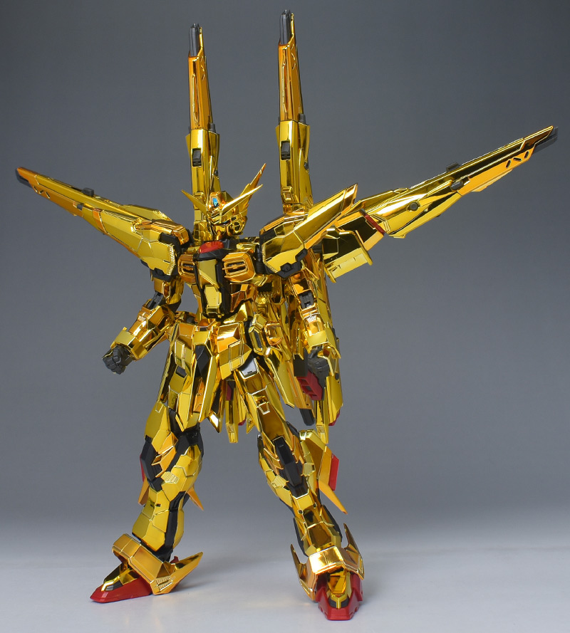 RG1/144 アカツキオオワシ装備＋シラヌイパック&ゼウスシルエット接続