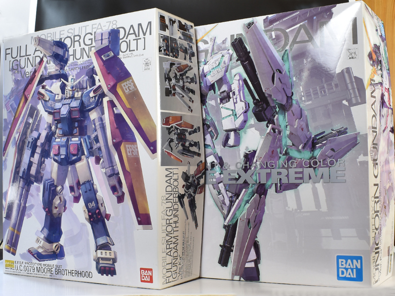 MGEX ユニコーンガンダム Ver.Kaのパッケージ・ランナー レビュー